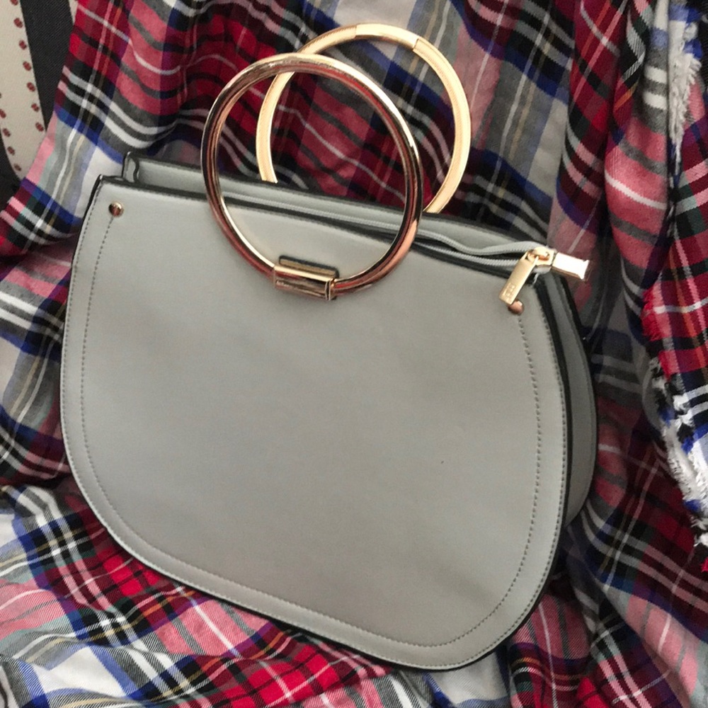 Melie Bianca Grey Handbag